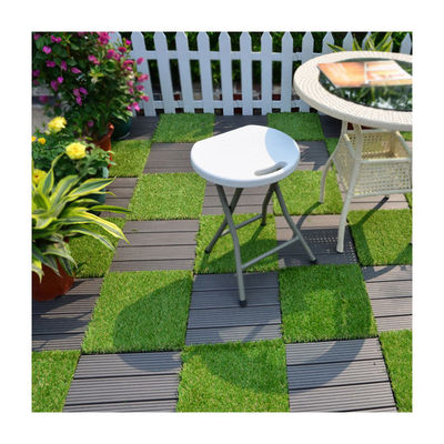 300x300x22/25 mm Größe Verzahnung von Deckingfliesen mit Holz-Kunststoff-Verbundböden