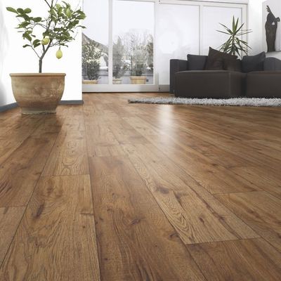 Mehrfarbige 12 mm Klickschloss EIR Oberfläche wasserdichte Holzlaminatböden