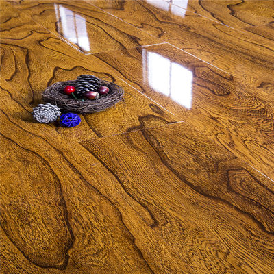Mehrfarbige 12 mm Klickschloss EIR Oberfläche wasserdichte Holzlaminatböden