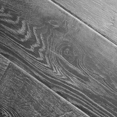 Hohe Verschleißbeständigkeit AC4 Bogen Einfach-V-Rohre Malerei Piso Flotante Suelo Laminado