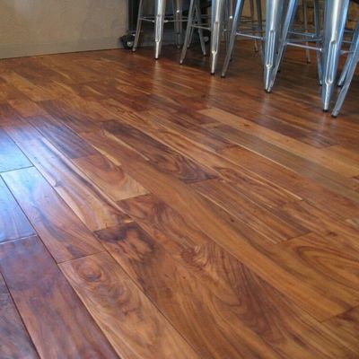 3D-Modelldesign Luxus Hdf Holz Glanz Selbstklebstoff Parquet Breite Plankenbodenlösung