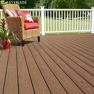 2.2m Länge Modernes Design Wpc-Deck Decking für australische Lagerstätte Narrow Bamb Rail