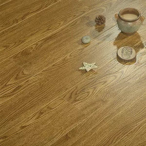 3D-Laminatfußboden aus gestressten Holzplatten in kundenspezifischer Farbe mit Matt-Finish