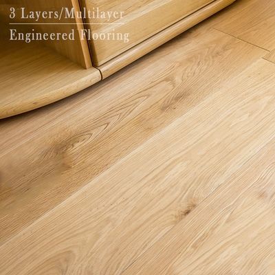 Europäisches Oka-Mehrschichtwerkzeugboden 14 mm 15 mm Holz Holzboden zu guten Preisen