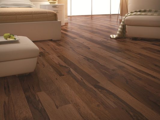 Top-Laminate Eiche Hartholz Markettierung Parket Holz Bodenbelag Drei Schichten Technik-Typ