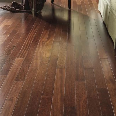 Top-Laminate Eiche Hartholz Markettierung Parket Holz Bodenbelag Drei Schichten Technik-Typ