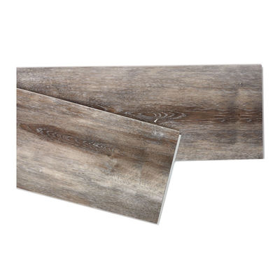 Einfache Farbe Innenanwendung Luxusholz-Stil Klicken Sie auf PVC-Boden / lvt-Boden / Spc-Boden