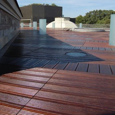 Bamboo Bodenbelag System T G System Bpc Außenstrang Gewebte thermisch behandelte Terrassenplatte