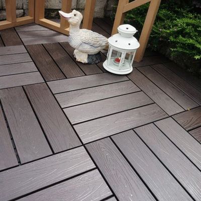 Schaffen Sie einen schönen Außenbereich mit WPC-Fliesen und langlebigen 300x300x22/25mm Deckfliesen