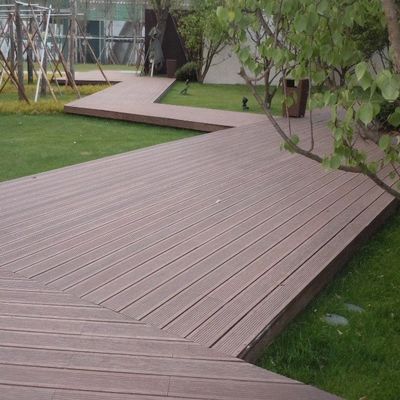 Hochglänzende Oberflächen Bambus-Decking-Verriegelungsteile für die Außendecking-Installation