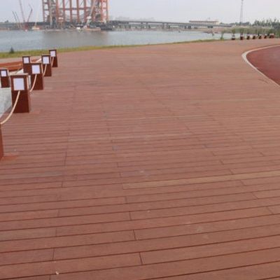 Hochglänzende Oberflächen Bambus-Decking-Verriegelungsteile für die Außendecking-Installation