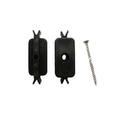 Rohstoff PP Kunststoff Wpc Decking Bodenbefestigungsmittel mit Edelstahl Material Clips