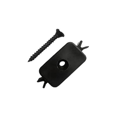Rohstoff PP Kunststoff Wpc Decking Bodenbefestigungsmittel mit Edelstahl Material Clips