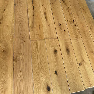 Mehrschichtliche Holzfußböden 15 mm Walnuss-Eiche-Platte für Schlafzimmer Treppen installieren