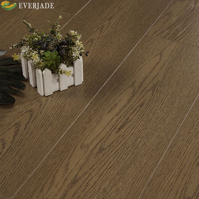 260 mm Eichenfalter Joint Parquet Eichenholz Maschinenbau Bodenbelag Espresso -Laminat 8 mm Schlafzimmer Click Red Oak EJ