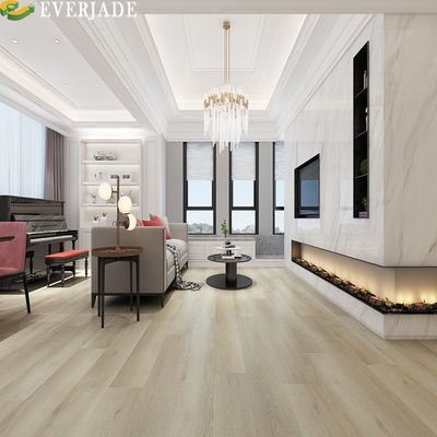 Mehr als 5 Jahre 8mm PVC Steinpulver Luxus Holz Stil Unilin-Klick-System Bodenbelag