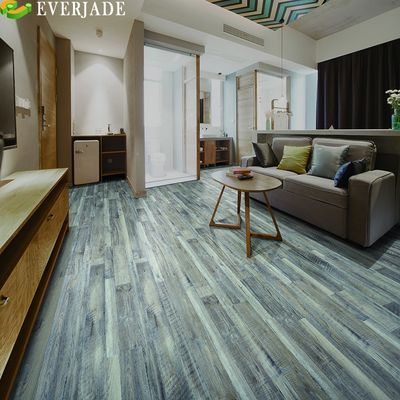 Einfache Farbe 20mil Blau Decno Stein SPC Boden perfekt für kommerzielle