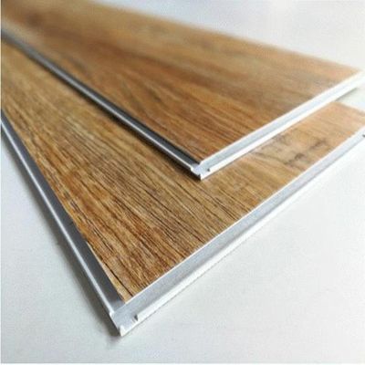 Modernes Design SPC Bodenbelag 1,8m 6,5mm feuerfeste Vinylmarmor Glanz Finish Stein Look Drop And Lock Holz Shandong UK Lager
