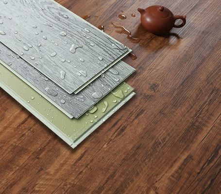 Vinyl Marbleplain Farbe 5mm Lvp Spc Vinyl Bodenbelag Service und Projektlösung Fähigkeit