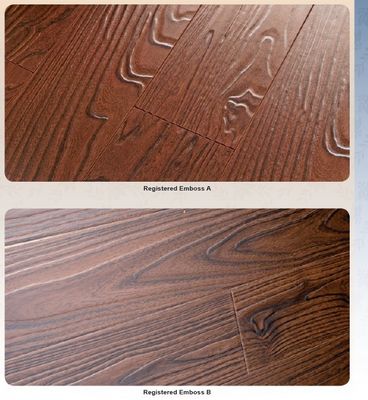 8mm 10mm 12mm AC4 HDF Aufgestickte Oberfläche Laminat Holzboden mit und deutsche Technologie