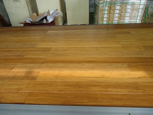 Moderne Design-Stil Bambus-Boden leicht zu verriegeln 12mm 14mm Massiv Bambus Holz Fußboden