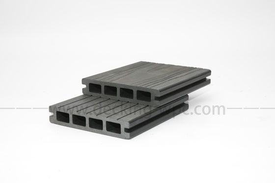 10,3%-1,4% Dichte Shanghai Ladehafen 3D-Tiefe Prägte Composite WPC Decking Boards
