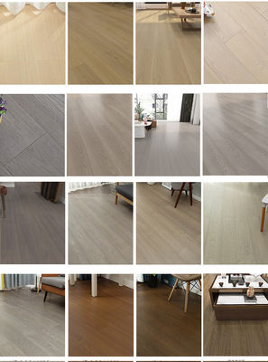 Umweltfreundliche V-Groove-Laminatböden mit V-Groove-Kante im schwarzgrauen Holz