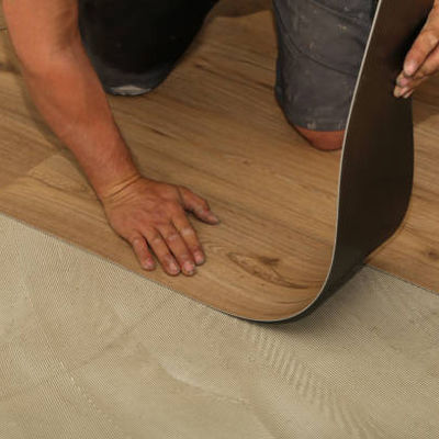 Feuerfeste Wasserdichte PVC Lvt Vinyl Klick Fußboden Luxus Vinyl Planke für Innenräume