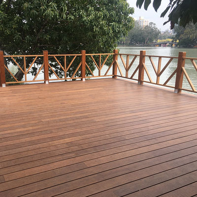 Projekte Massivholzkorn feuerfeste Moso-Bamboo-Decking-Boards