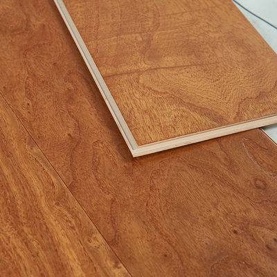 Rutschfeste Massivholz-Mikrokristalline Stein-Vinyl-Bodenbelag für den europäischen Design