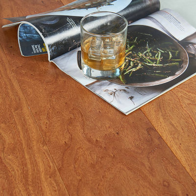 Rutschfeste Massivholz-Mikrokristalline Stein-Vinyl-Bodenbelag für den europäischen Design