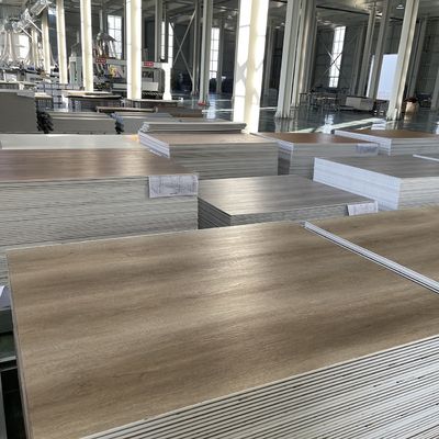 Holz Textur SPC Hybrid Fußboden Kunststoff Vinyl Planken Fußboden für Kundenanforderung