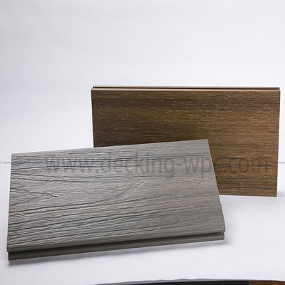Komposit Decking 3g 16ft 3,2m Schwarze Wpc-Groove Sandfläche für Innenräume in Kanada