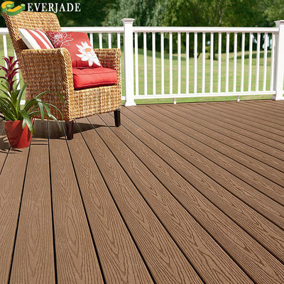 Komposit Decking 3g 16ft 3,2m Schwarze Wpc-Groove Sandfläche für Innenräume in Kanada