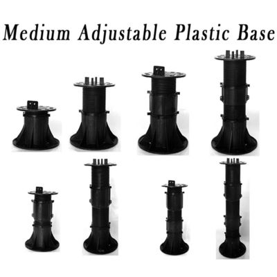Kunststoff-Pedestal für Außendeckschienen Stützfläche Bodenbelag Maximaldurchmesser 200 mm