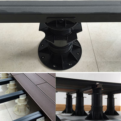 Bodenbelag Zubehör Selbstnivellierende Paverfliesen Decking mit höhenverstellbarem Sockel
