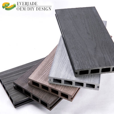 Solid Core Composite Decking Boards mit langer Lebensdauer und Online-Technischer Unterstützung