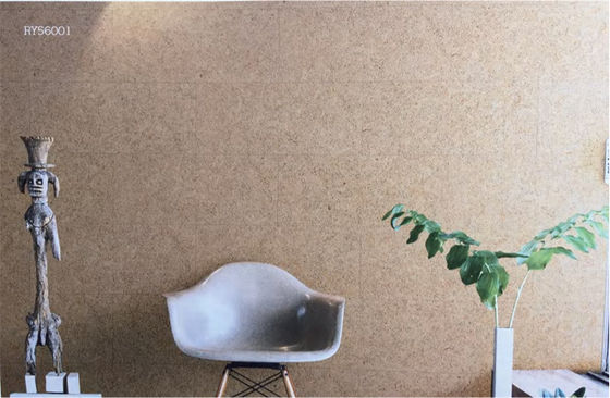 Klebstoff-Klick Naturholz-Blatt Fußboden Rollen Korkbrettmatte Komfortable elastische Oberfläche