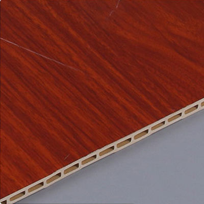 Wasserdichte Innendecken Bambusfaser PVC Holz Wandplatten für Design-Hausdekoration
