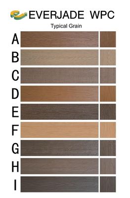 Holz-Plastik-Verbunddeckplatten für Patio-Veranda Wasserdicht und langlebig