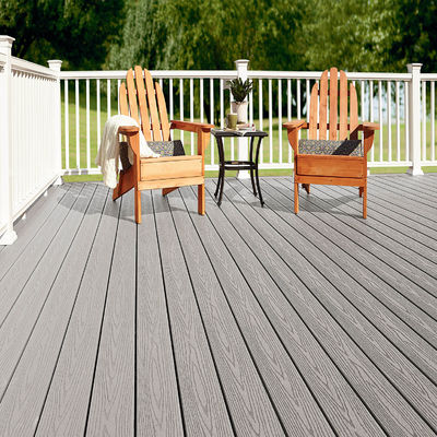 Best Solid Core Piso WPC PVC Terrassen Holz Glatte 3D-Gedruckte Outdoor-Verbunddeck