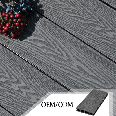 Best Solid Core Piso WPC PVC Terrassen Holz Glatte 3D-Gedruckte Outdoor-Verbunddeck