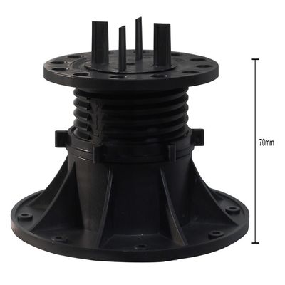 Verstellbarer Pflaster-Plast-Ständer-Basis Höhenbereich 75-1360mm für Bodenzubehör
