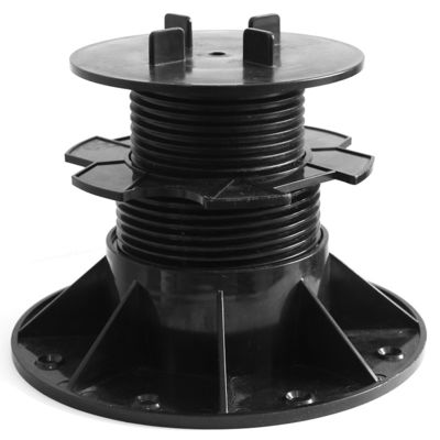 Verstellbarer Pflaster-Plast-Ständer-Basis Höhenbereich 75-1360mm für Bodenzubehör