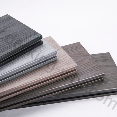 IPE 3D Deep Embossed Composite WPC Decking für Verbunddecking