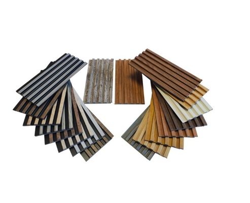 3D-Boards Holz-Kunststoff-Verbundwerkstoff WPC-PVC-Wandplatten für Wohnzimmer-Wanddekoration