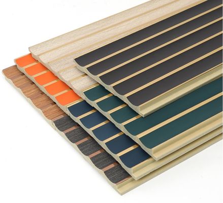 Leichtgewicht Geometrische PS Wandplatte Umweltfreundlich und angepasste Farbe Akustikgitter