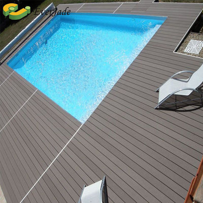 Bullnose Teak PVC 2x4 3d Holz Liquidatoren Holz Kunststoff Verbunddecken 100% PVC 22mm CE