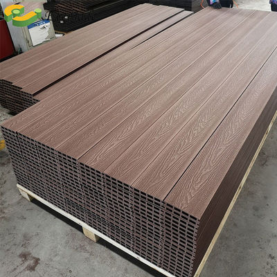 Bullnose Teak PVC 2x4 3d Holz Liquidatoren Holz Kunststoff Verbunddecken 100% PVC 22mm CE
