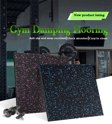 Modernes Design Gym Gummi Fußbodenmatte für Everjade Indoor 20mm Gummi Fußbodenbezug